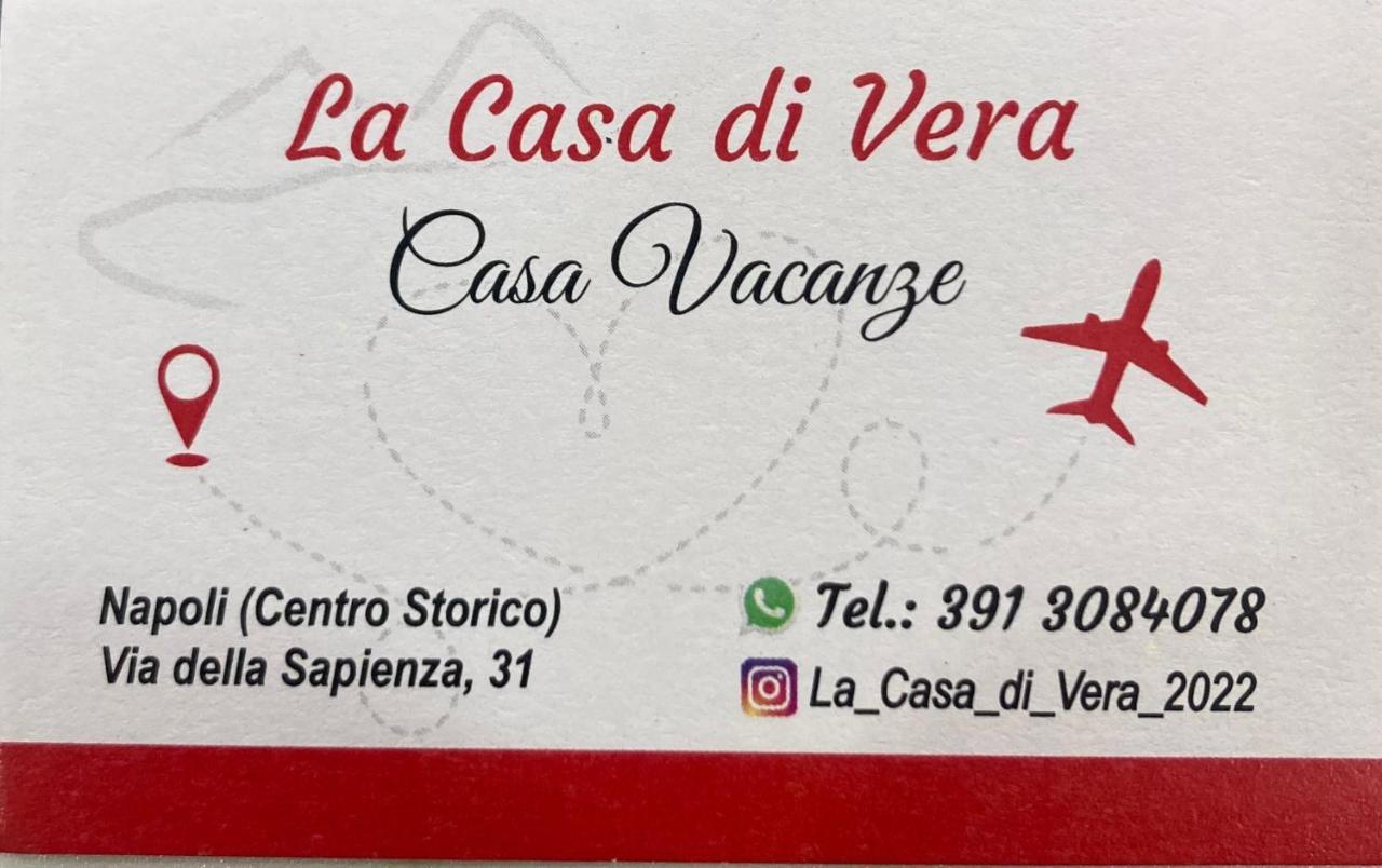 La Casa Di Vera Неаполь Екстер'єр фото